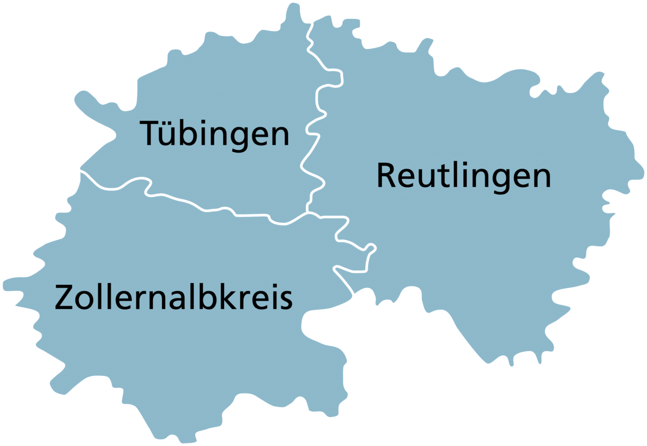 Landkreise Region Neckar-Alb